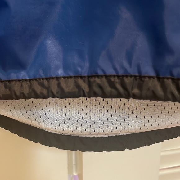 Late 90s Nike Half Zip Windbreaker Small Blue white and black - Picture 4 of 11